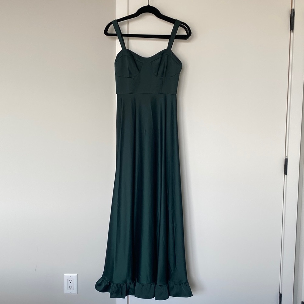 Forest green Sachin & Babi dress